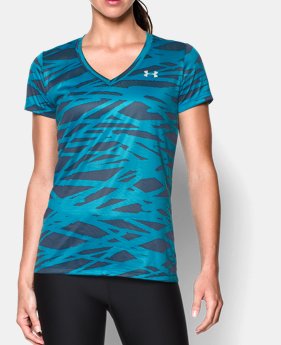 Women’s UA Tech™ Print T-Shirt 1 Color $16.99 to $20.99