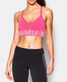 Women’s UA HeatGear® Armour Seamless Heather w/Cups 2 Colors $22.49