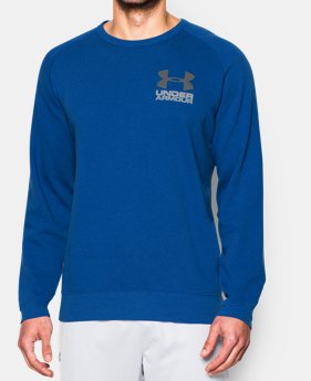 Men’s UA Sportstyle Fleece Crew 1 Color $33.74