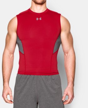 Men's UA CoolSwitch Sleeveless Compression Shirt 1 Color $17.99 to $22.49