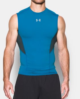 Men's UA CoolSwitch Sleeveless Compression Shirt 1 Color $34.99