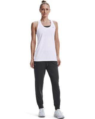 Playera sin Mangas UA Tech&trade; para Mujer, White, pdpMainDesktop image number 2