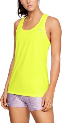 yellow under armour top