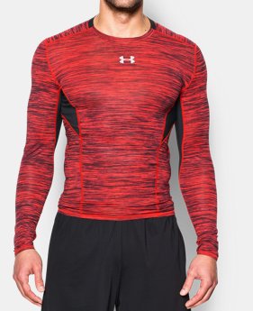 Men's UA CoolSwitch Long Sleeve Compression Shirt 2 Colors $28.49