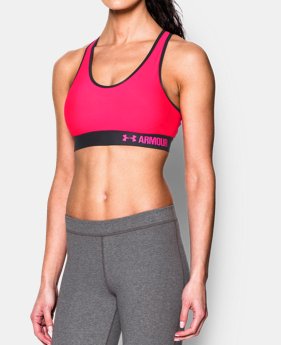 Women’s UA HeatGear® Armour Mid w/Cups LIMITED TIME: FREE SHIPPING 1 Color $39.99