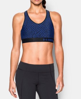 Women’s UA HeatGear® Armour Printed Mid w/Cups 1 Color $33.99