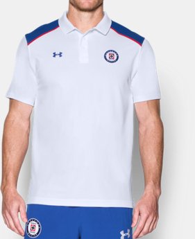 Men's Cruz Azul16/17 Team Polo 1 Color $31.49