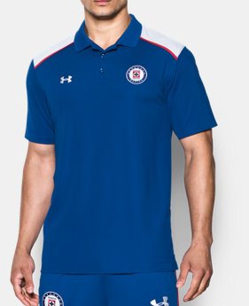 Men's Cruz Azul16/17 Team Polo 1 Color $31.49