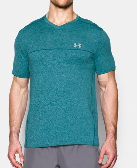 Men's UA Run Seamless V-Neck T-Shirt 1 Color $29.24 to $39.74