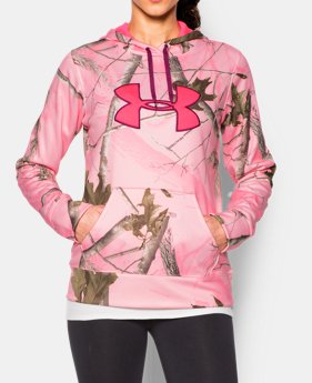 Women’s UA Armour® Fleece Camo Big Logo Hoodie LIMITED TIME: FREE SHIPPING 1 Color $84.99