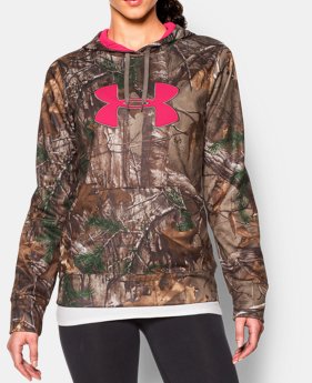 Women’s UA Armour® Fleece Camo Big Logo Hoodie 1 Color $63.99