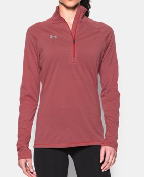 Women's UA Tech™ Microstripe ¼ Zip 1 Color $44.99