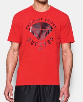 Men’s UA Presure Breeds Success T-Shirt 1 Color $24.99