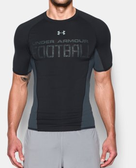 Men’s UA Football Armour® Short Sleeve Compression Shirt 1 Color $34.99