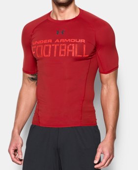 Men’s UA Football Armour® Short Sleeve Compression Shirt 1 Color $39.99