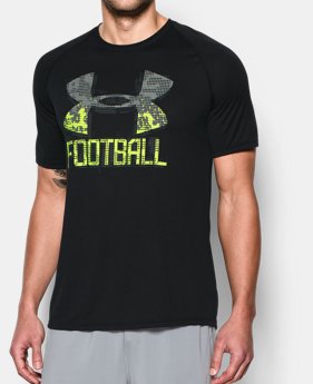 New Arrival Men’s UA Football Icon T-Shirt LIMITED TIME: FREE SHIPPING $32.99