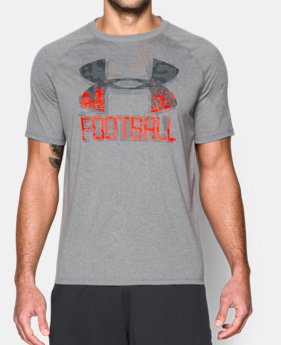 New Arrival Men’s UA Football Icon T-Shirt LIMITED TIME: FREE SHIPPING 1 Color $32.99