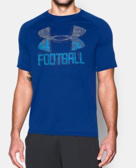 New Arrival Men’s UA Football Icon T-Shirt 4 Colors $32.99