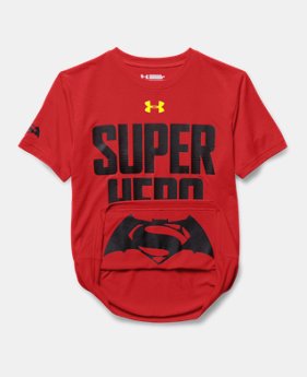 New Arrival Boys’ Under Armour® Alter Ego Superman/Batman Reversible T-Shirt 1 Color $34.99