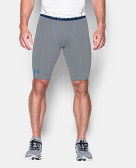 New Arrival Men’s UA HeatGear® Armour Graphic Compression Shorts – Long LIMITED TIME: FREE SHIPPING 2 Colors $37.99