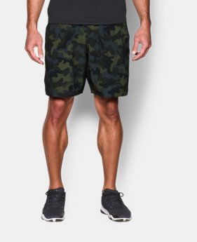 Men's UA HIIT Camo Shorts 1 Color $26.99