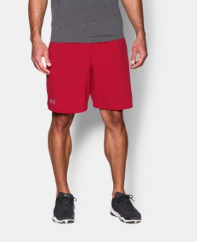 New Arrival Men's UA Qualifier 9" Woven Shorts LIMITED TIME: FREE SHIPPING 1 Color $39.99