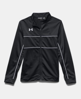 Boys' UA Rival Knit Warm Up Jacket 1 Color $49.99