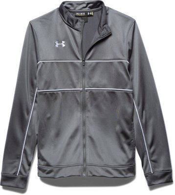 Boys' UA Rival Knit Warm-Up Jacket 