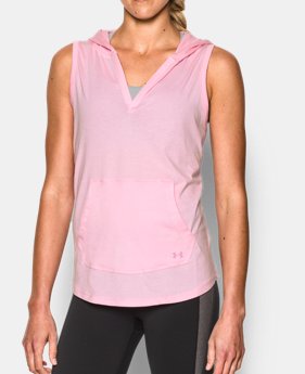 Women’s UA Cotton Modal Sleeveless Hoodie 1 Color $20.24 to $25.49