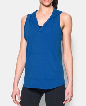 Women’s UA Cotton Modal Sleeveless Hoodie 3 Colors $26.99 to $33.99