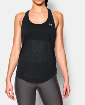 Women's UA Techâ„¢ Slub Flowy Tank 1 Color $20.99