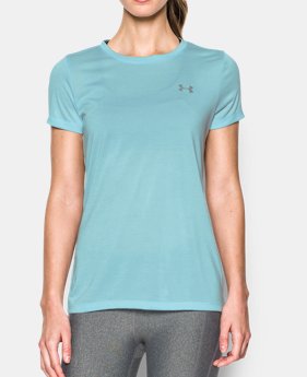 Women's UA Tech™ Twist T-Shirt 1 Color $10.68 to $14.24