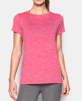 Women's UA Tech™ Twist T-Shirt 1 Color $14.24