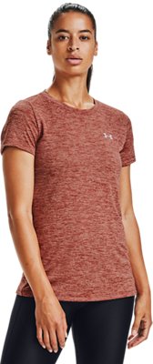 red under armour shirt womens