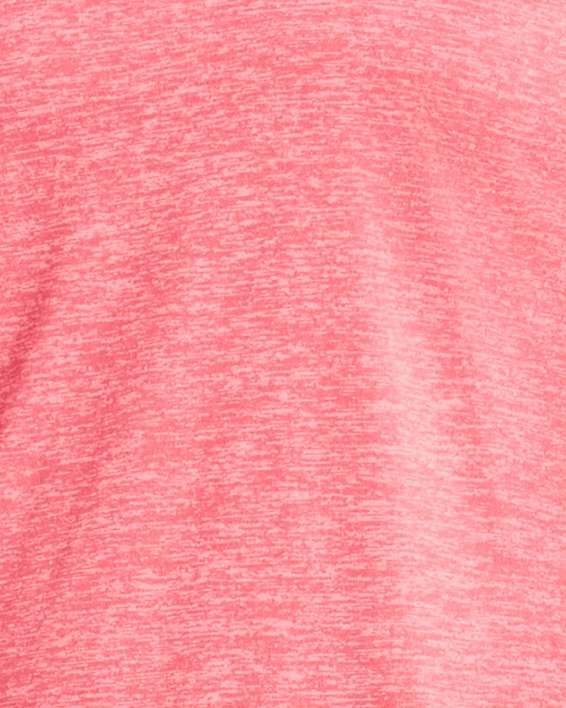 เสื้อยืด UA Tech™ Twist สำหรับผู้หญิง in Pink image number 0