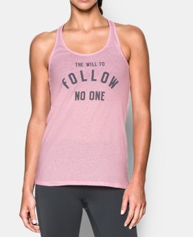 New Arrival Women’s UA Follow No One Tank LIMITED TIME: FREE SHIPPING 1 Color $29.99