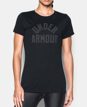 Women’s UA Tech™ Word Mark T-Shirt LIMITED TIME: FREE SHIPPING 1 Color $32.99
