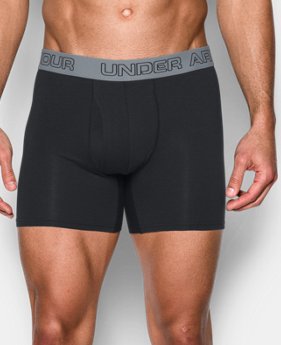 Men's Charged Cotton® Stretch 6” Boxerjock® – 3-Pack $40