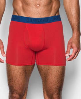 Best Seller Men's Charged Cotton® Stretch 6” Boxerjock® – 3-Pack 3 Colors Available $40