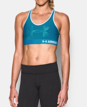 Women’s UA Armour Mid Bra-Graphic LIMITED TIME: FREE SHIPPING 1 Color $34.99