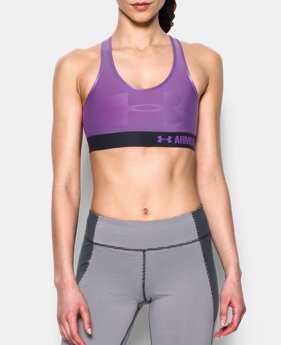 Women’s UA Armour Mid Bra-Graphic LIMITED TIME: FREE SHIPPING 1 Color $34.99