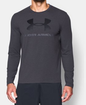 Men's UA Sportstyle Long Sleeve T-Shirt 3 Colors Available $17.99 to $22.99