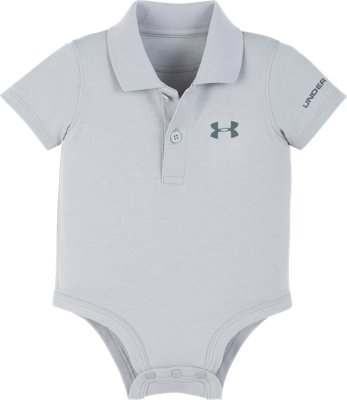 baby boy under armour polo bodysuit