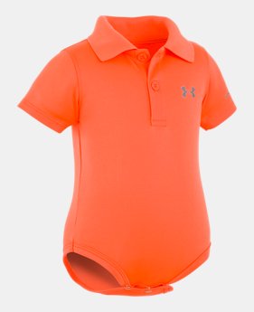 Best Seller Boys' Newborn UA Polo Bodysuit 1 Color $19.99 to $20