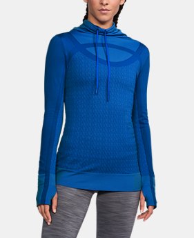 Women's UA Threadborne™ Seamless Funnel Neck 1 Color $69.99