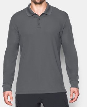 Men's UA Tactical Performance Long Sleeve Polo 4 Colors Available $54.99