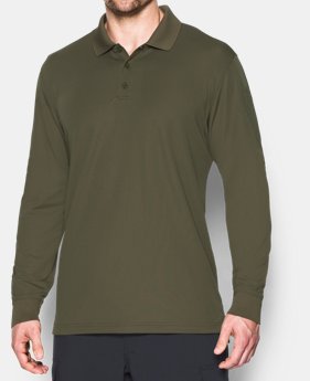 Men's UA Tactical Performance Long Sleeve Polo 3 Colors $64.99