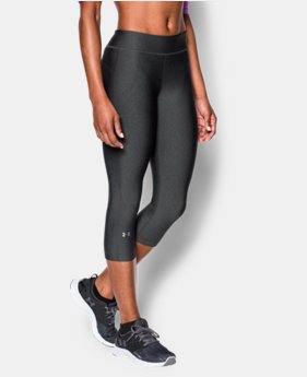 Women's UA HeatGear® Armour Capris 1 Color $26.99