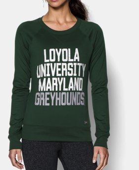 New to Outlet Women’s Loyola UA Long Sleeve Crew 1 Color $37.99