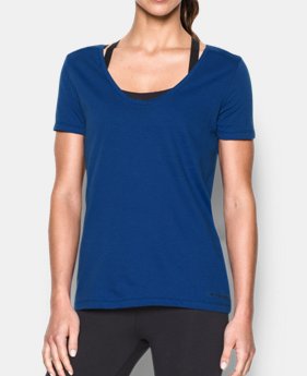 New Arrival Women’s UA Microthread Scoop V-Neck 3 Colors $29.99
